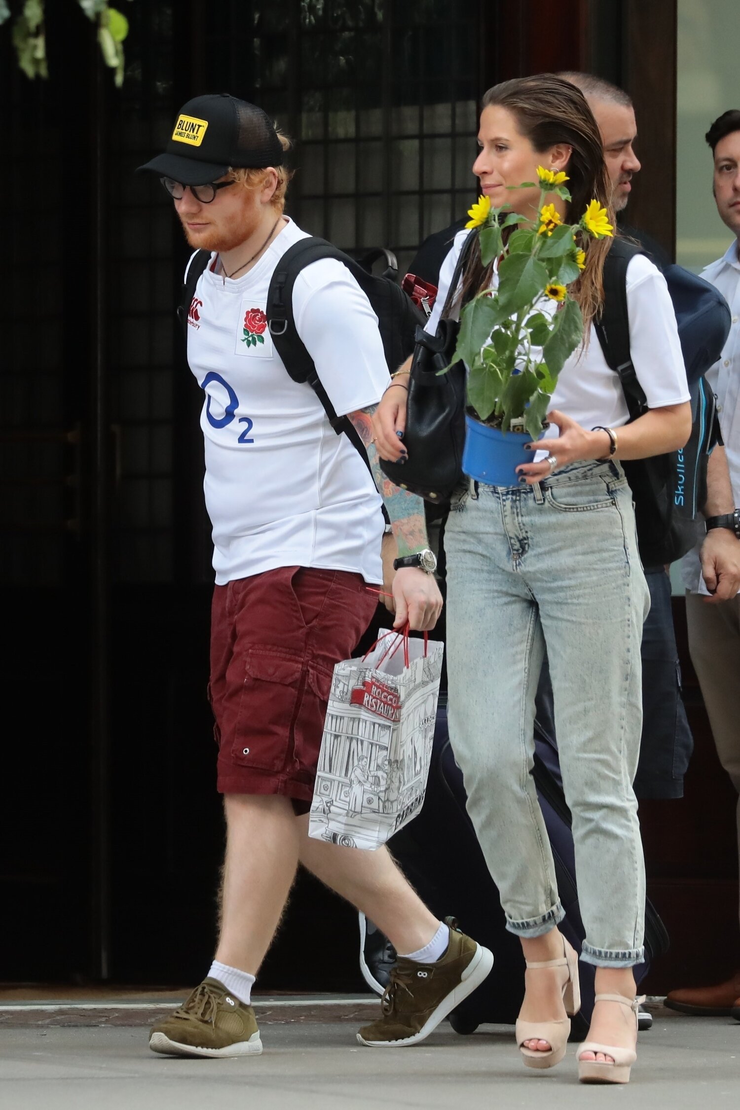 Sheeran ja Seaborn vuonna 2017.