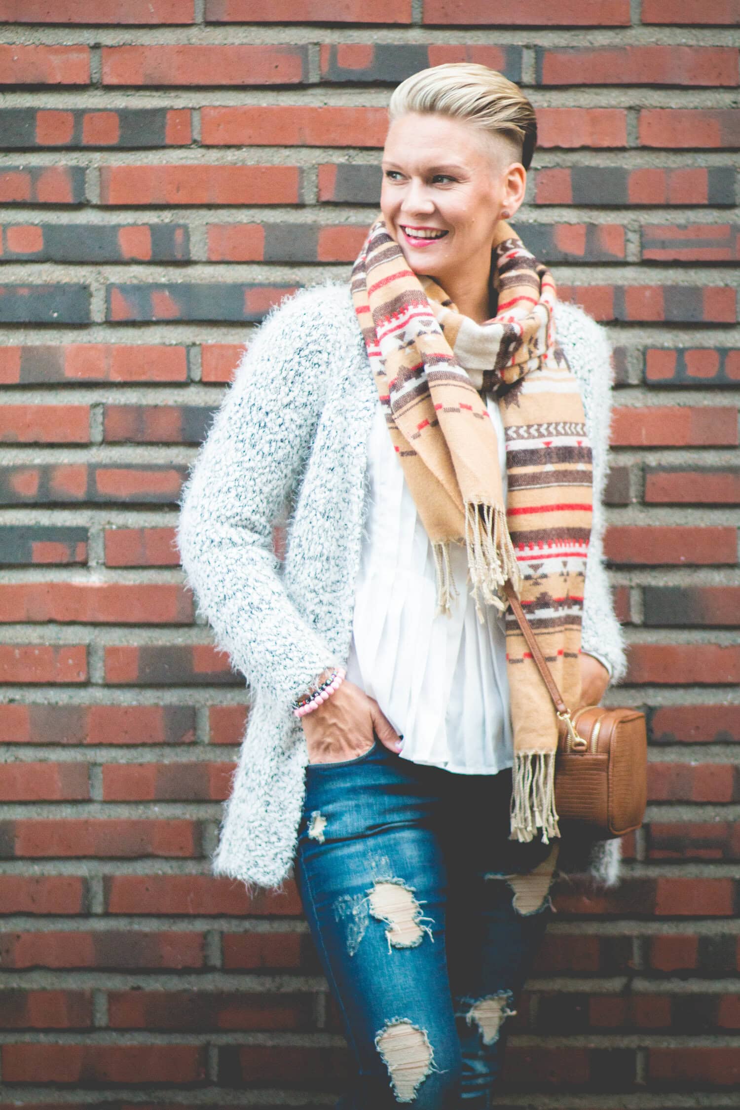 Heidi Sohlberg lähti innoissaan mukaan ohjelmaan.