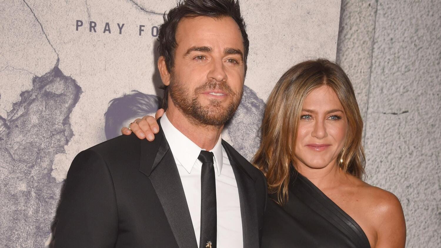 Justin Theroux ja Jennifer Aniston vuonna 2017.