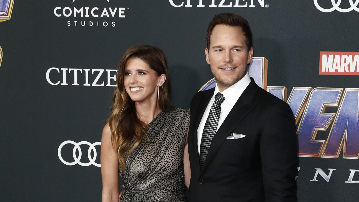 Katherine Schwarzenegger ja Chris Pratt.