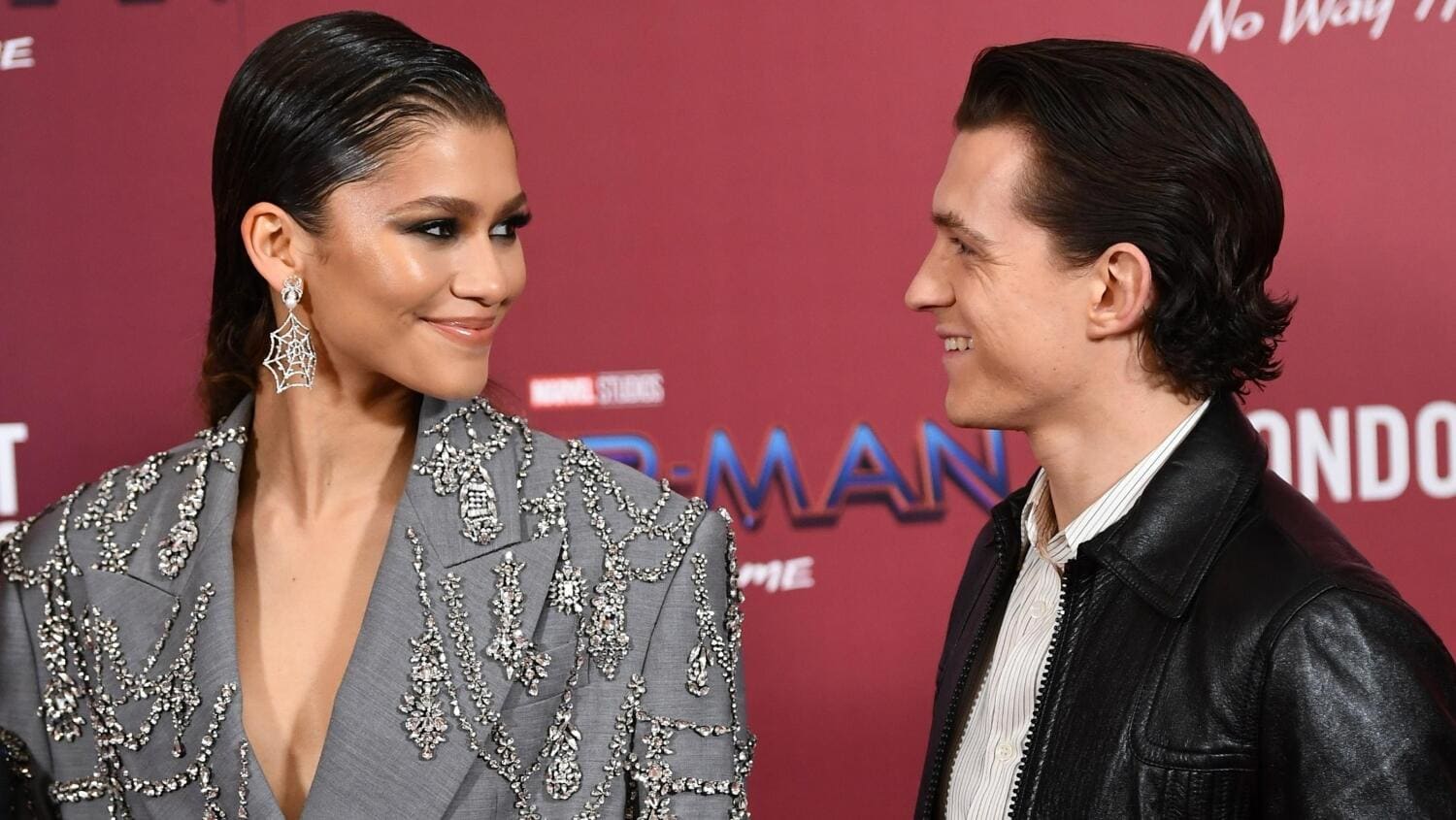 Zendaya ja Tom Holland.