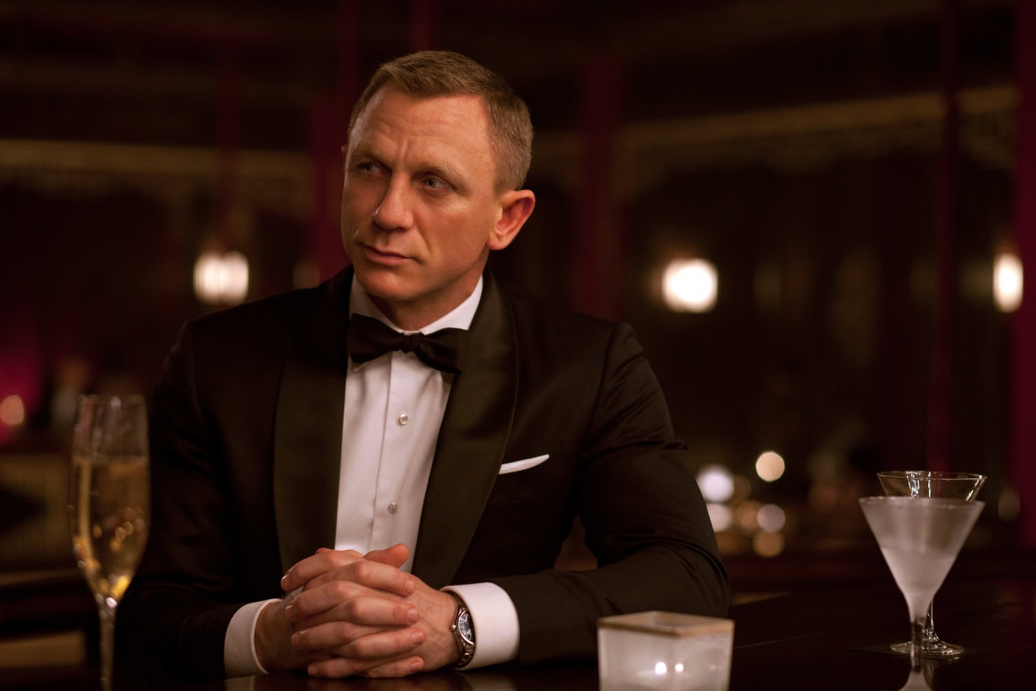 Daniel Craig on viimeisin James Bondin näyttelijä.