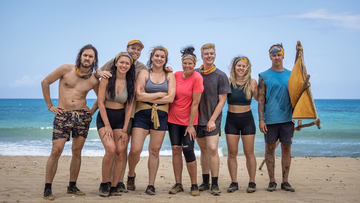 Tórrido-leirin jäsenet (Aarni Mikkola kuvassa kolmantena oikealta)