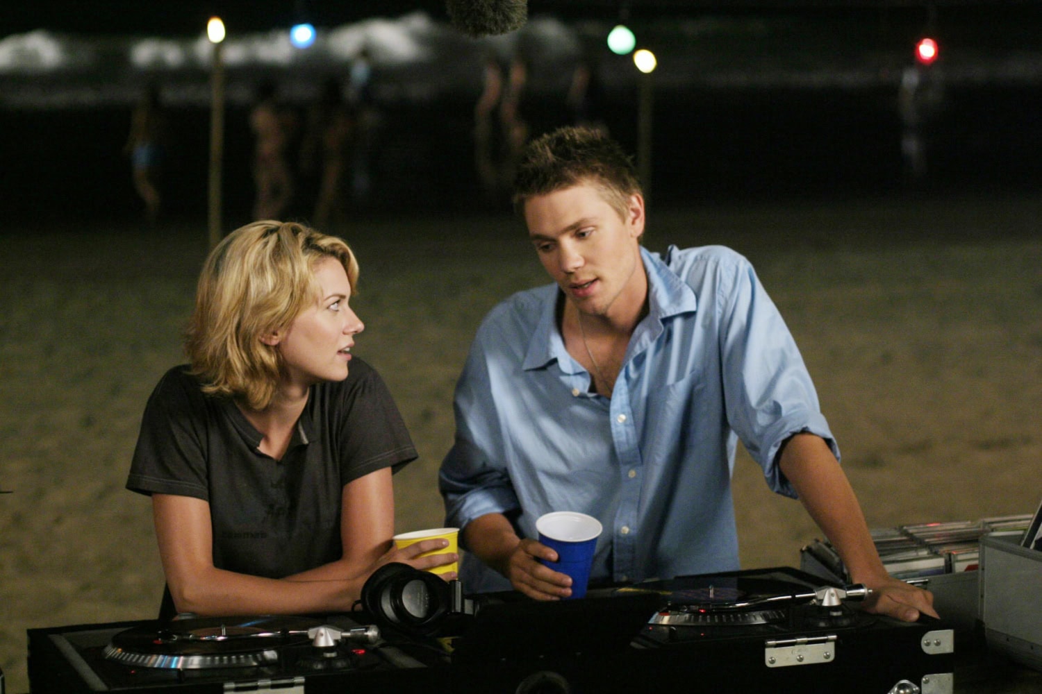 Hilarie Burton ja Chad Michael Murray Tunteet pelissä -sarjassa