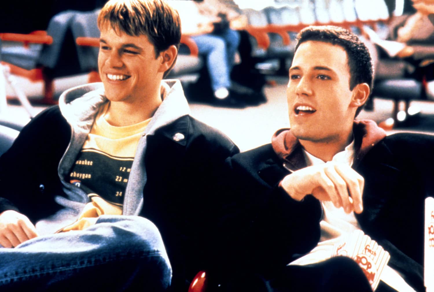 Matt Damon ja Ben Affleck vuonna 1999.