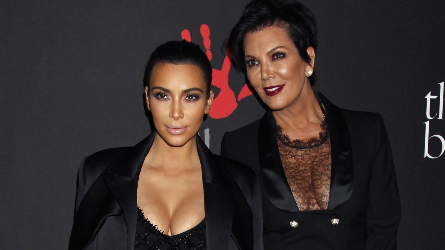 Kim Kardashian ja Kris Jenner.