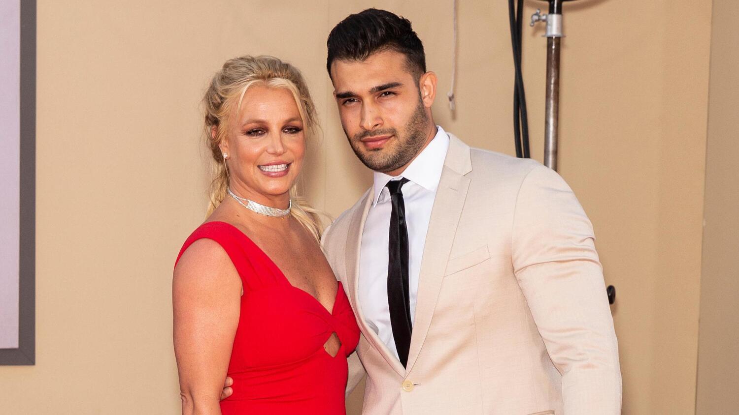 Britney Spears ja Sam Asghari.