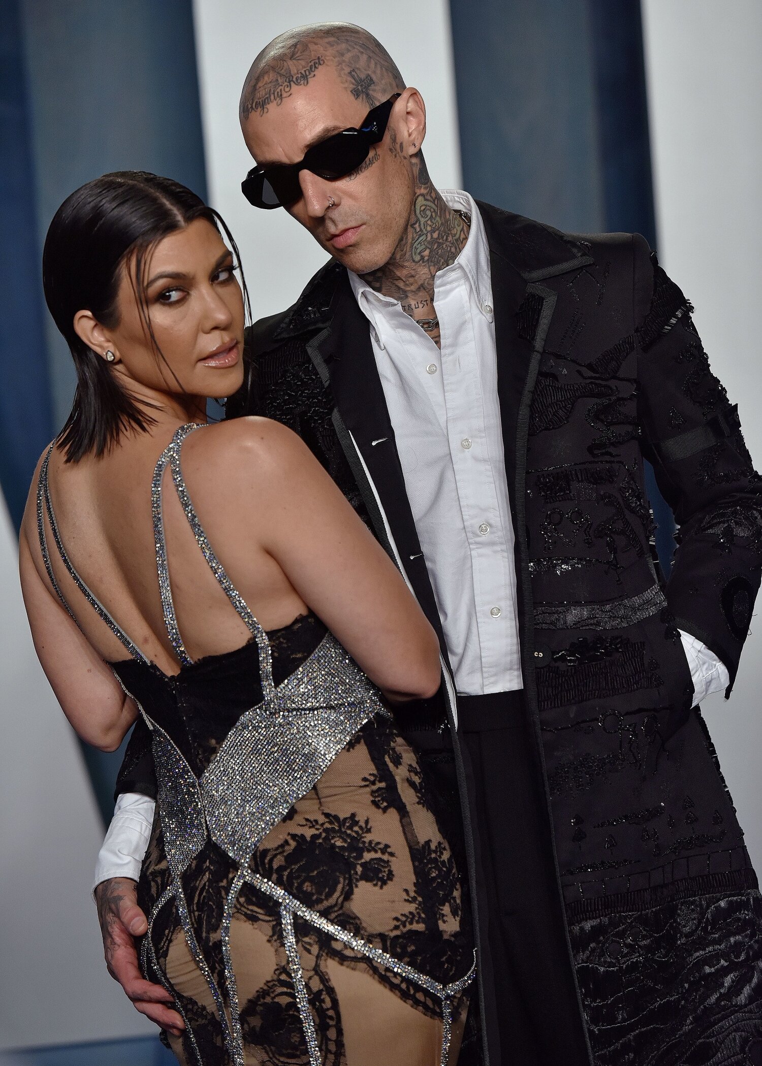 Kourtney Kardashian ja Travis Barker.