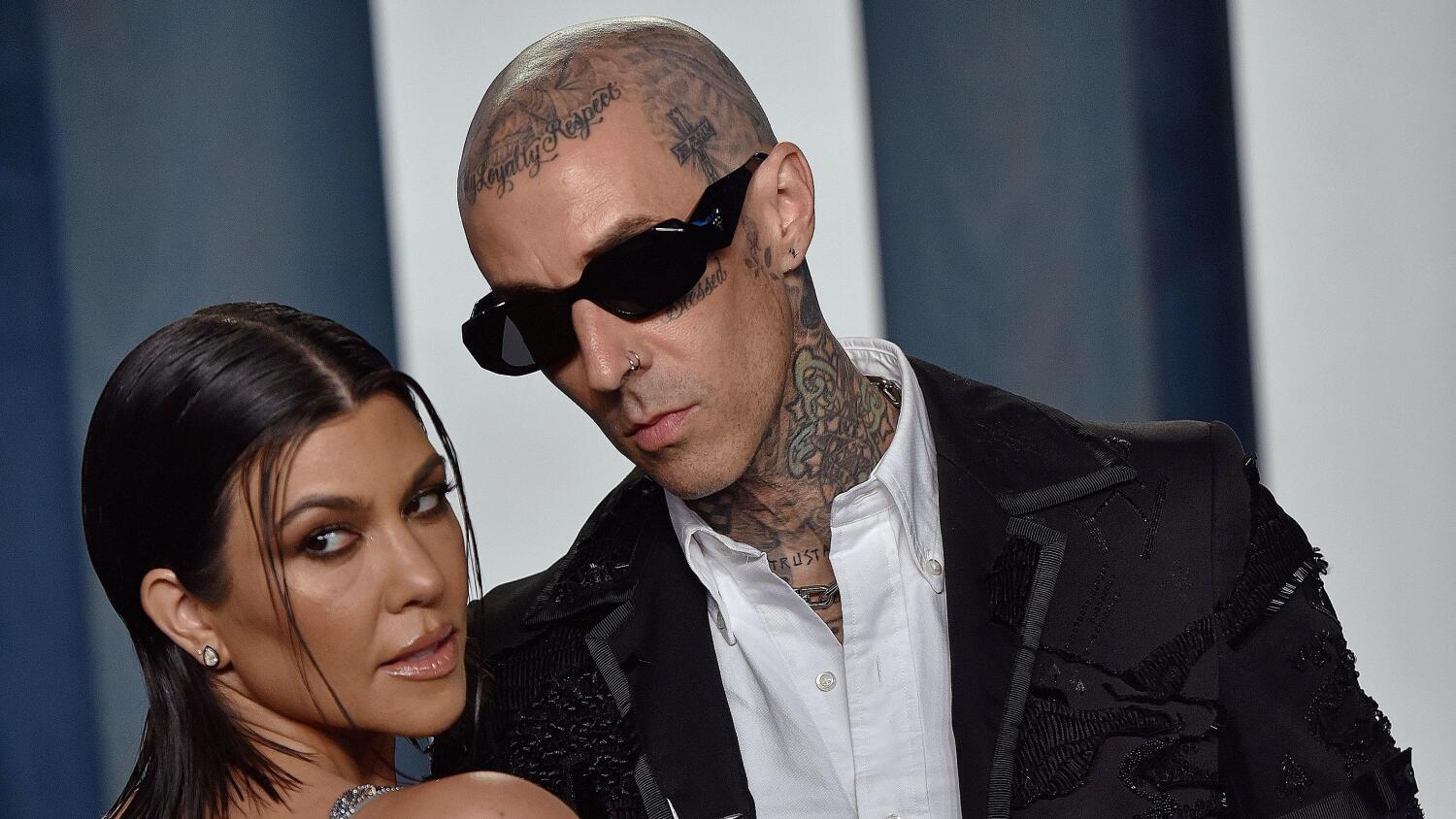 Kourtney Kardashian ja Travis Barker.