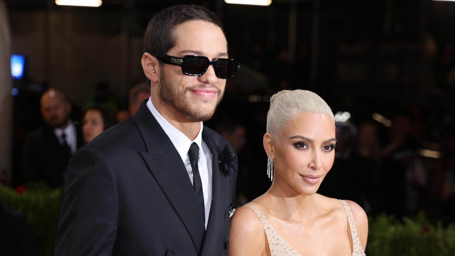 Pete Davidson ja Kim Kardashian.