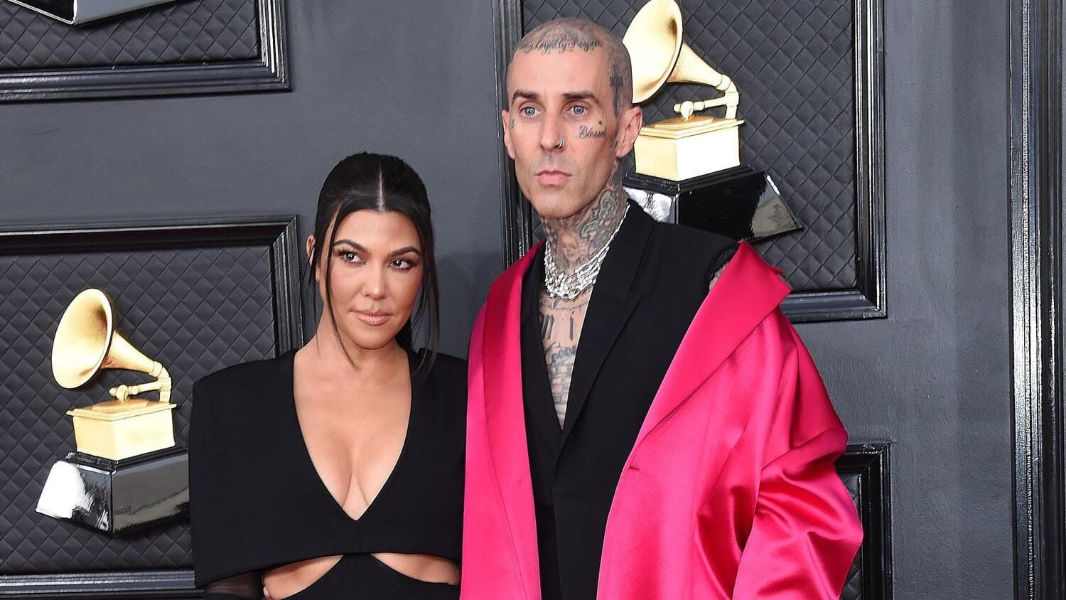 Kourtney Kardashian ja Travis Barker.