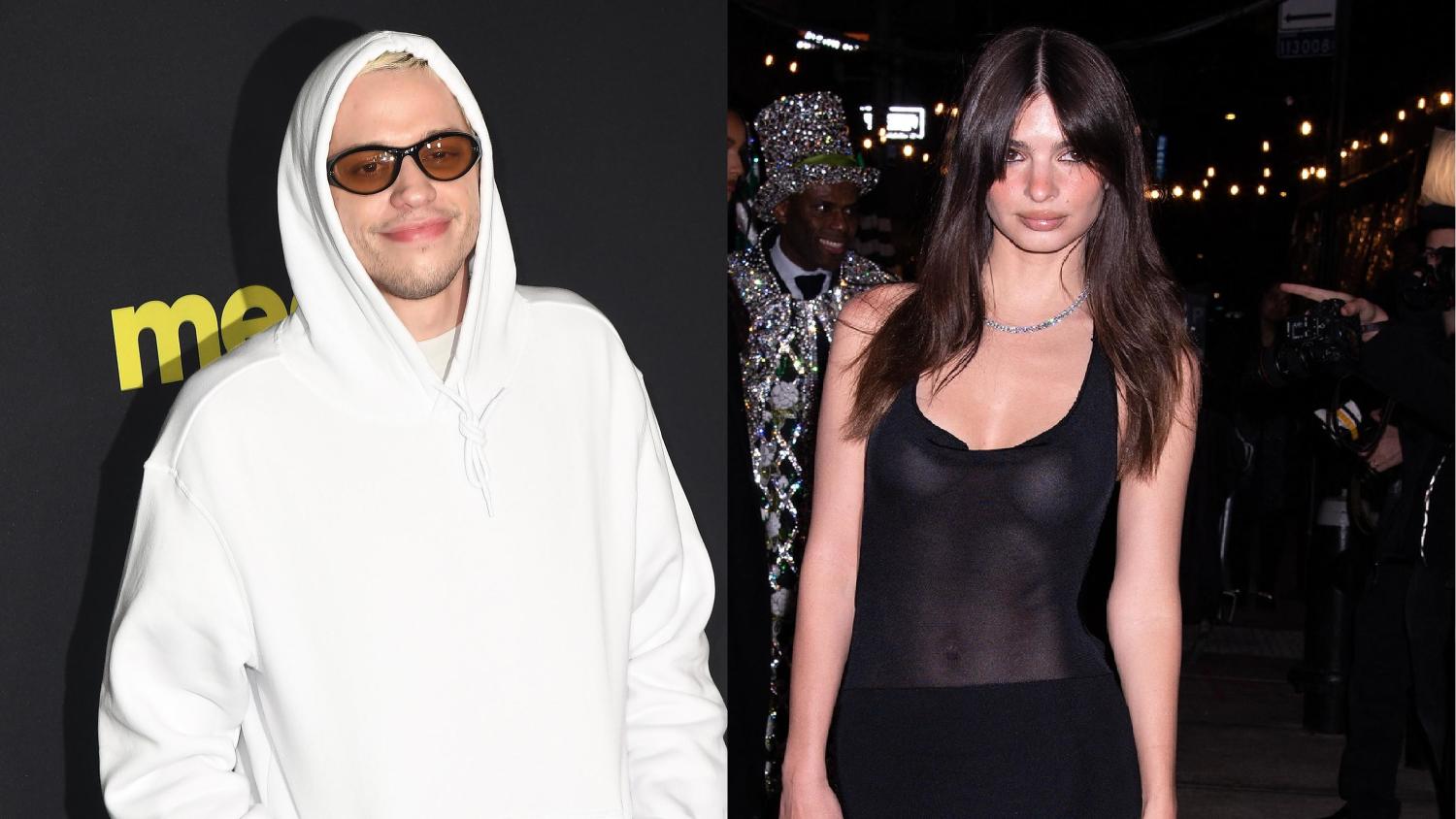 Pete Davidson ja Emily Ratajkowski.