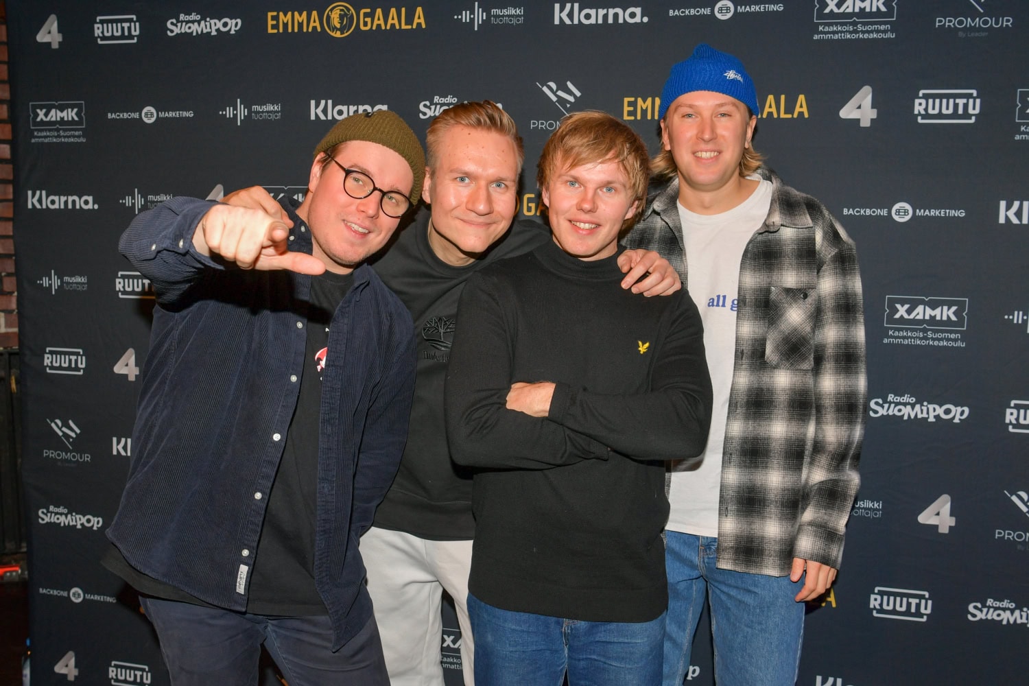 Hätä-Miikan (vas.) mukaan talousasiat eivät ole hedelmällisin puheenaihe bändin jäsenten kesken.