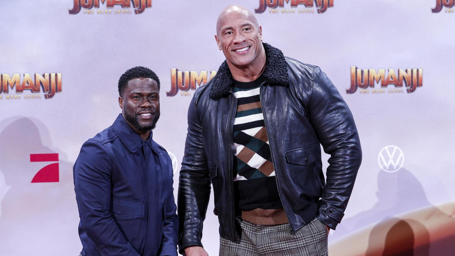 Kevin Hart (vas.) ja Dwayne Johnson (oik.) ovat olleet jo pitkään parhaimmat ystävykset.