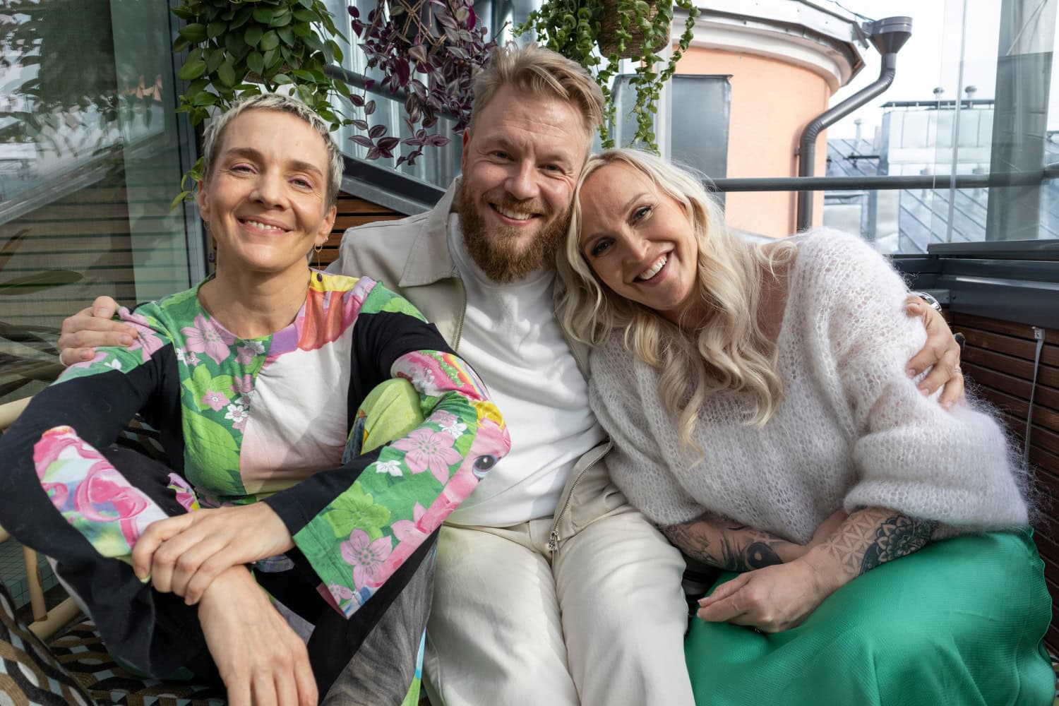 Jaksossa vierailee myös Jutan puoliso Juha Larm.