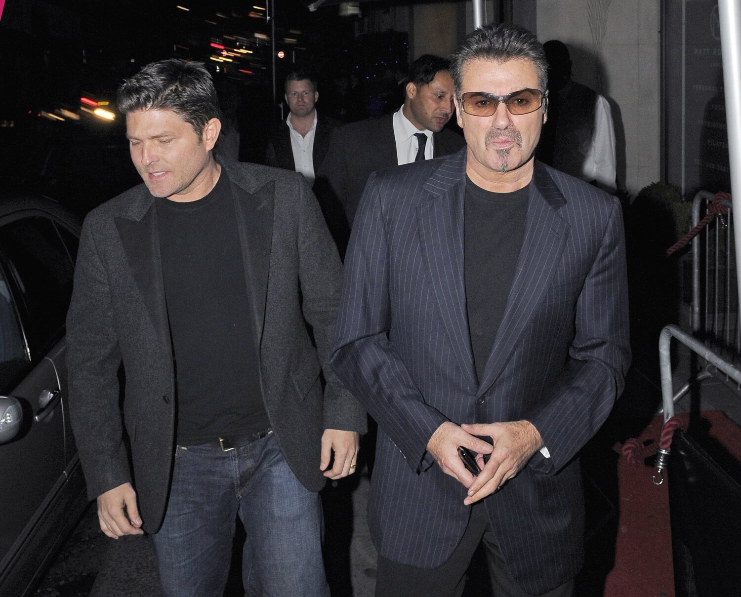 Kenny Goss ja George Michael vuonna 2009