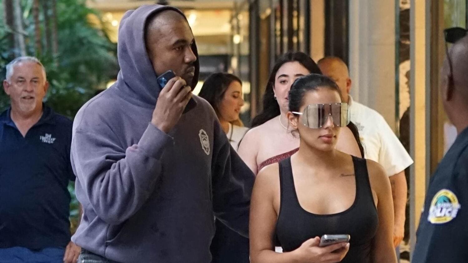 Kanye West ja Chaney Jones.