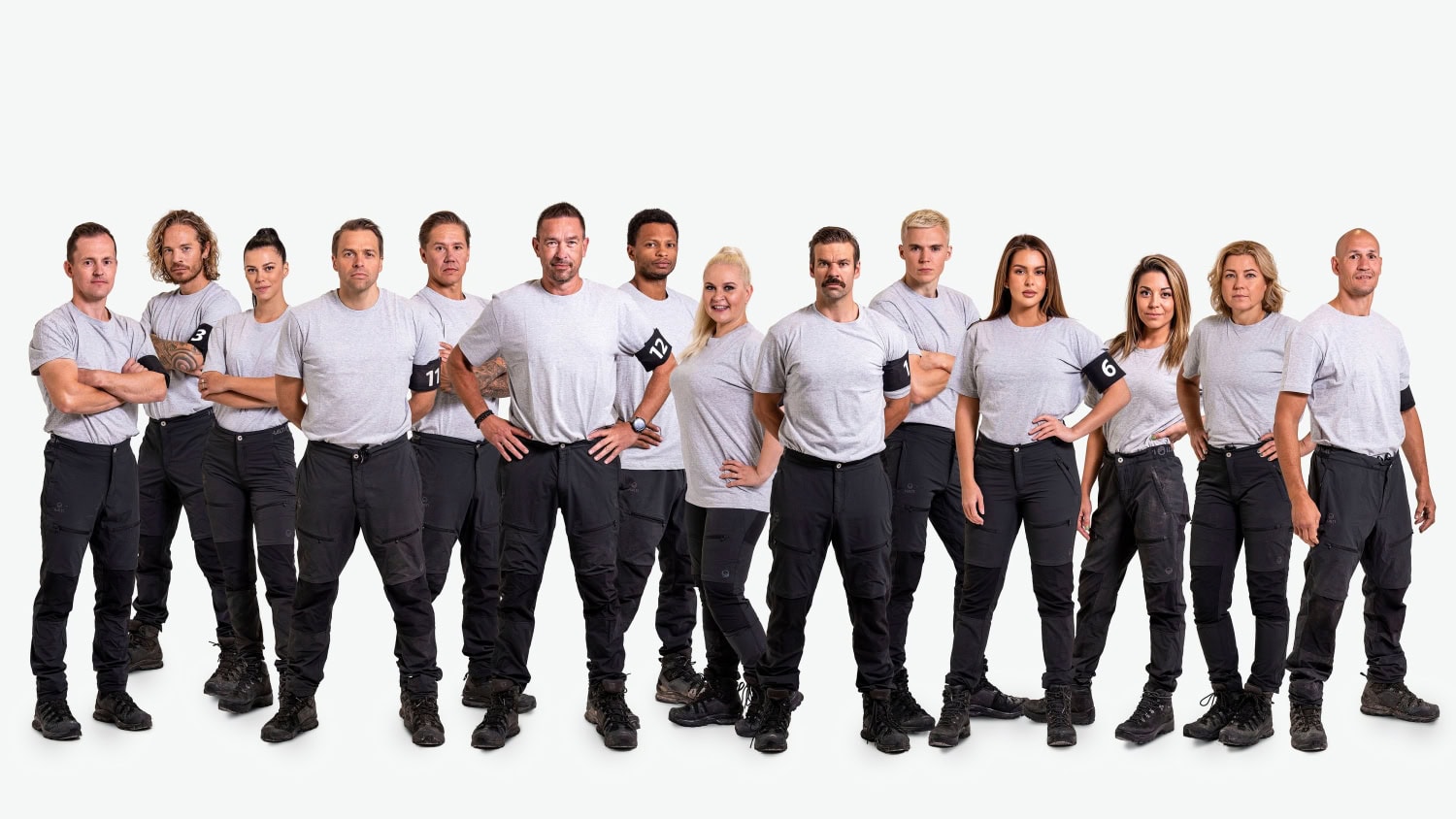 Kisaamassa on 14 julkisuuden henkilöä.