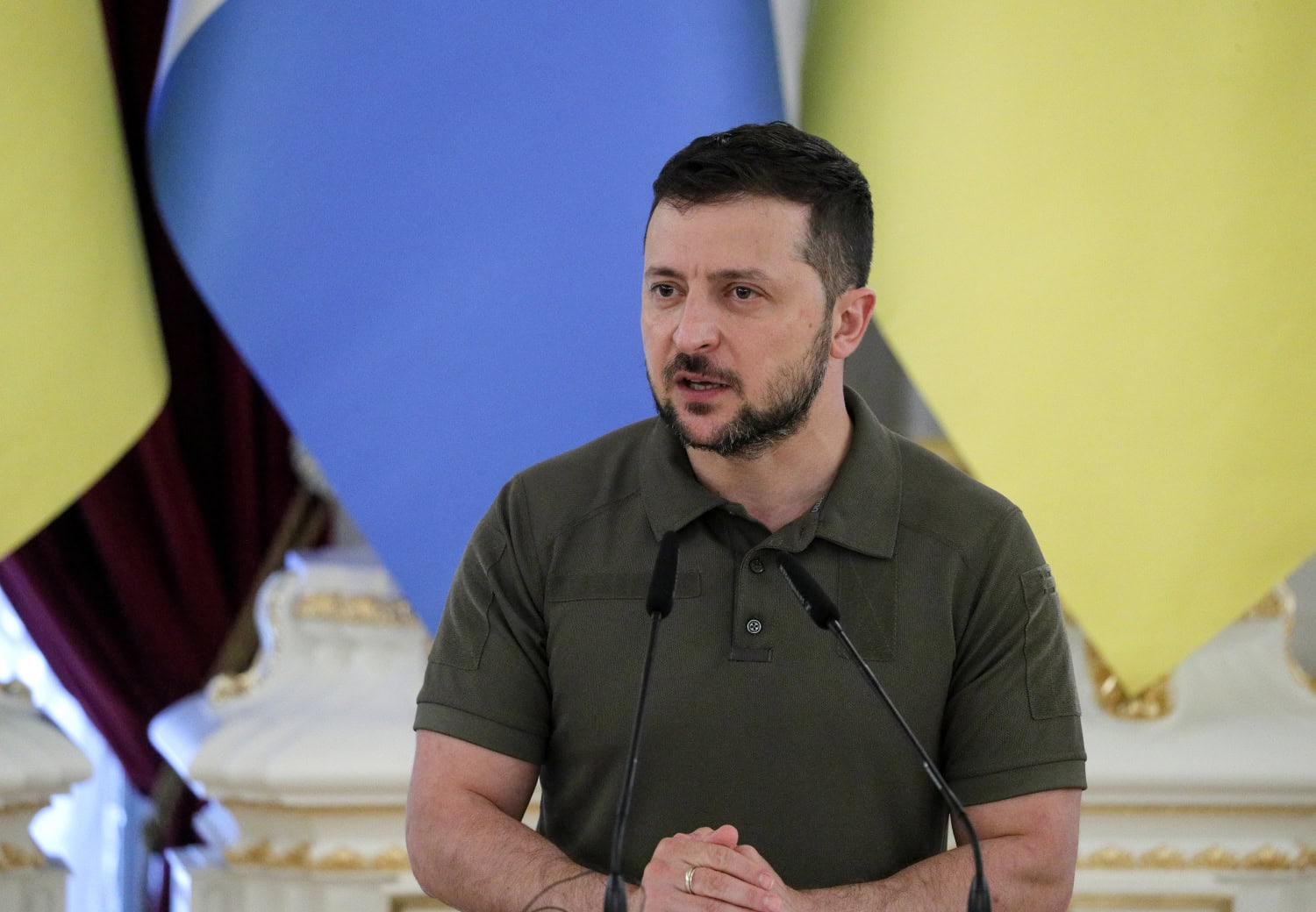 Ukrainan presidentti Volodymyr Zelenskyi.
