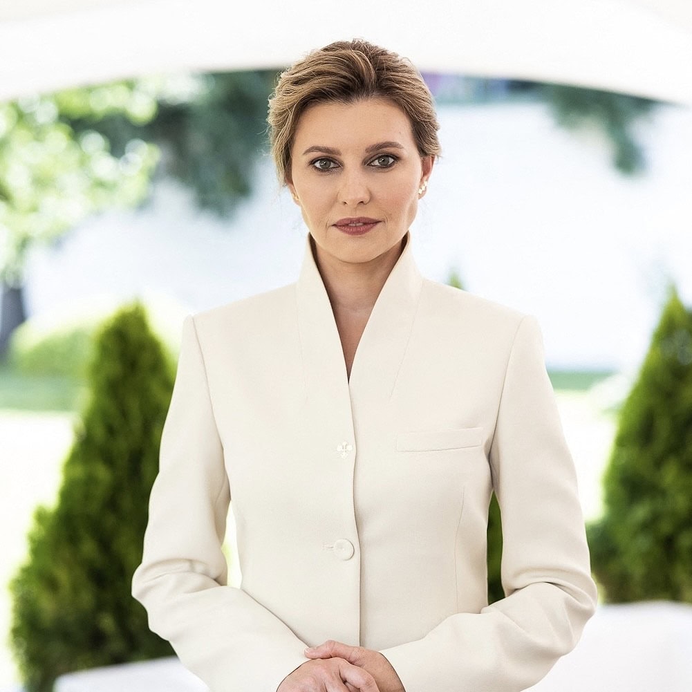 Olsen Zelenska ei ollut iloinen, kun sai kuulla hänen aviomiehensä Volodymyr Zelenskyin hakevan Ukrainan presidenttiehdokkaaksi.