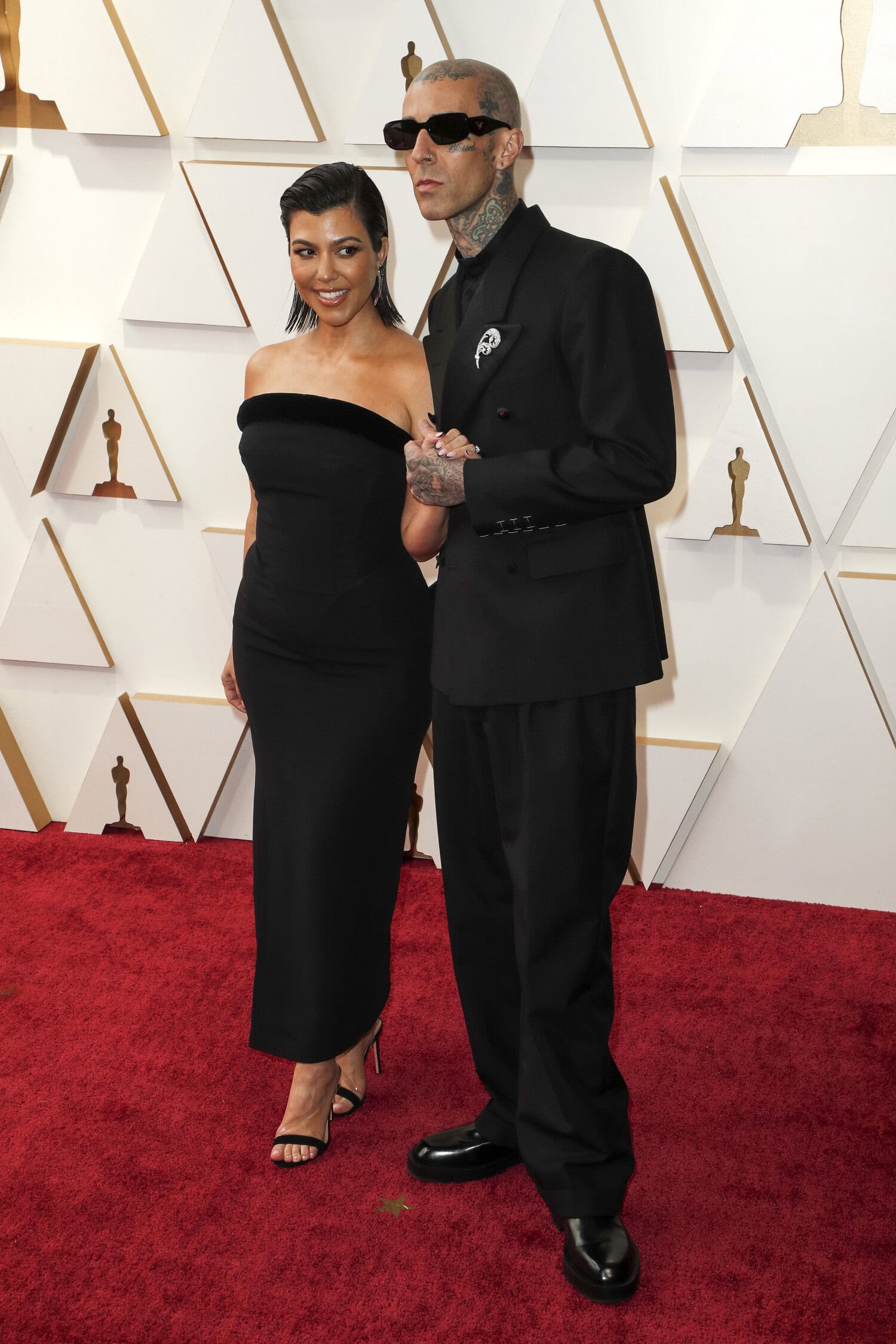 Kourtney Kardashian ja Travis Barker.