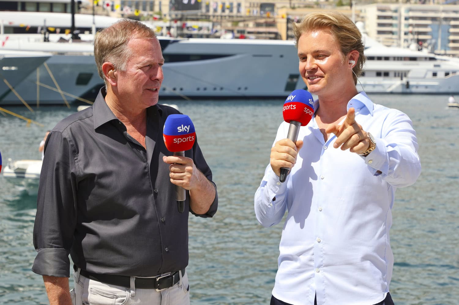 Martin Brundle jututti Monacon GP:n yhteydessä esimerkiksi Nico Rosbergia.