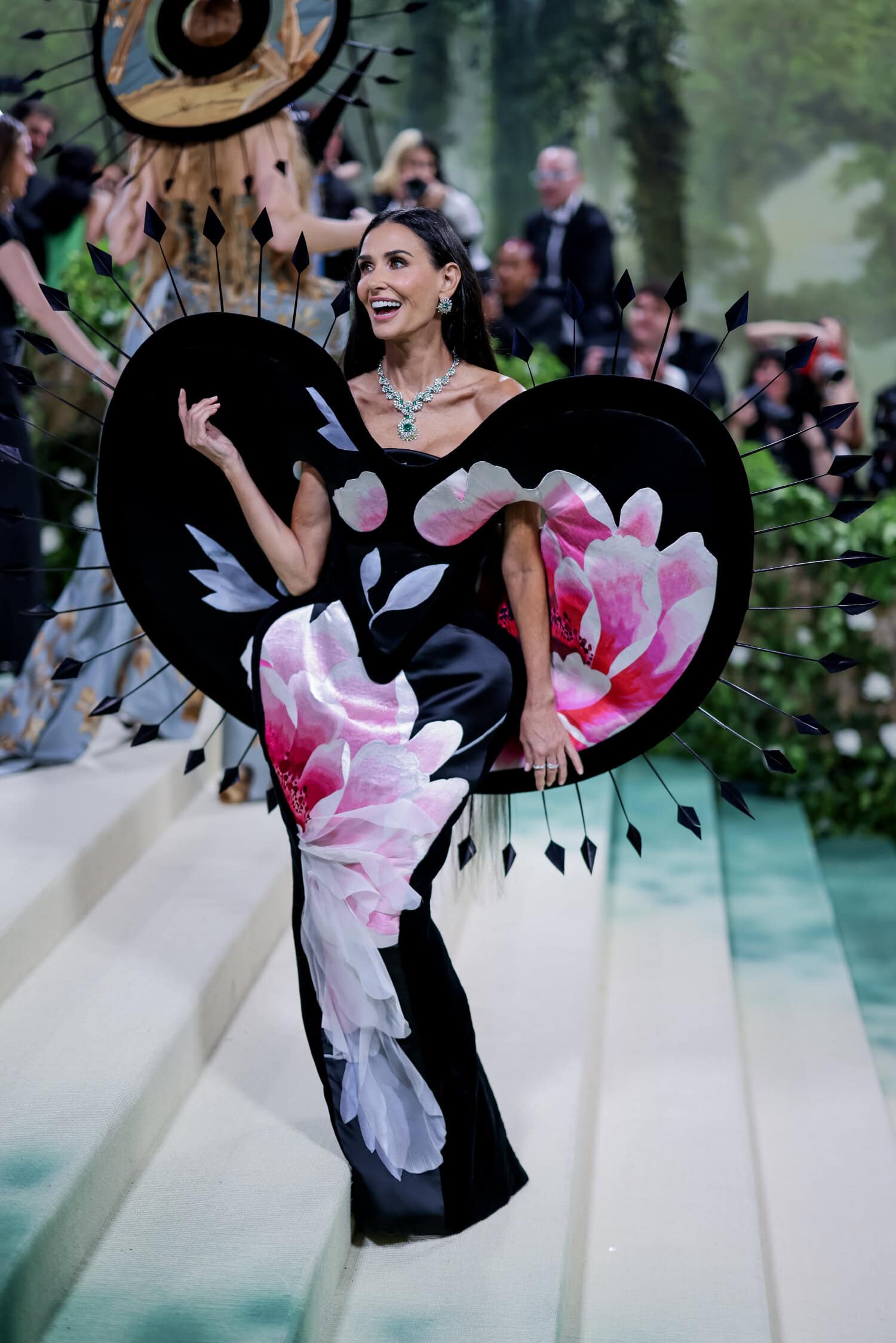 Demi Mooren asussa nähtiin upea yksityiskohta.