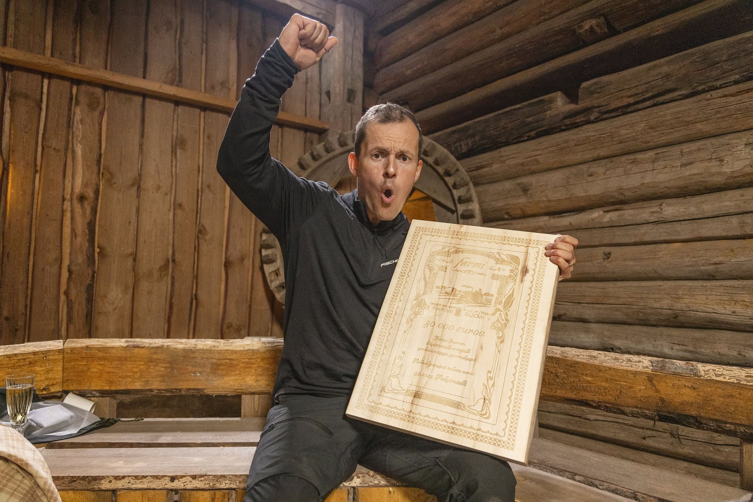 Sami Jauhojärvi voitti Farmi Suomi -kilpailun.