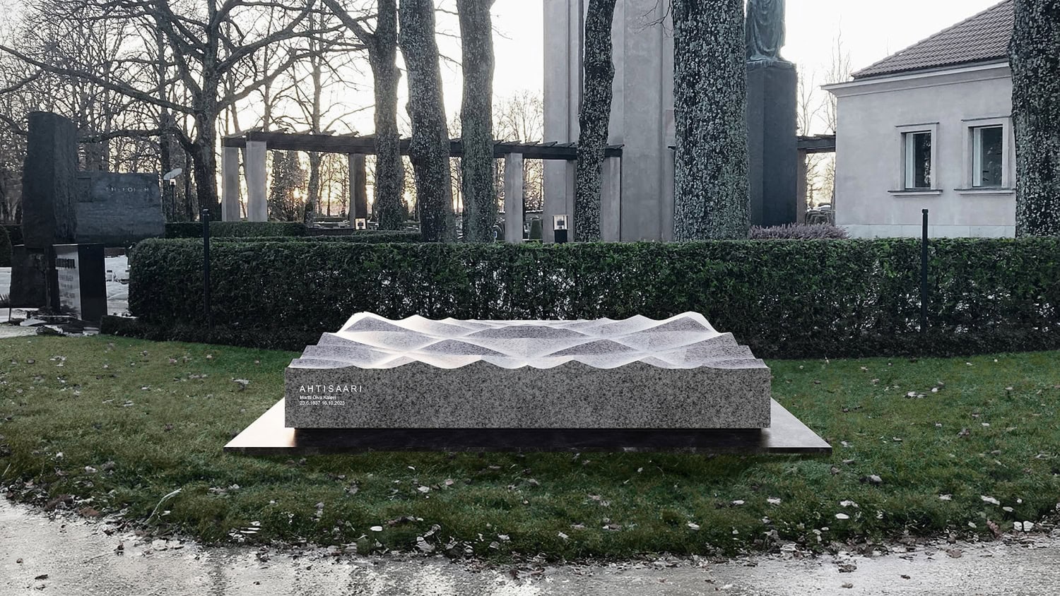 Rauha tuli ehdotuskilpailussa toiseksi.