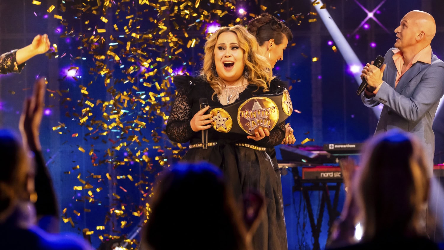 Hanna Kinnunen voitti Tähdet tähdet -ohjelman tänä vuonna.