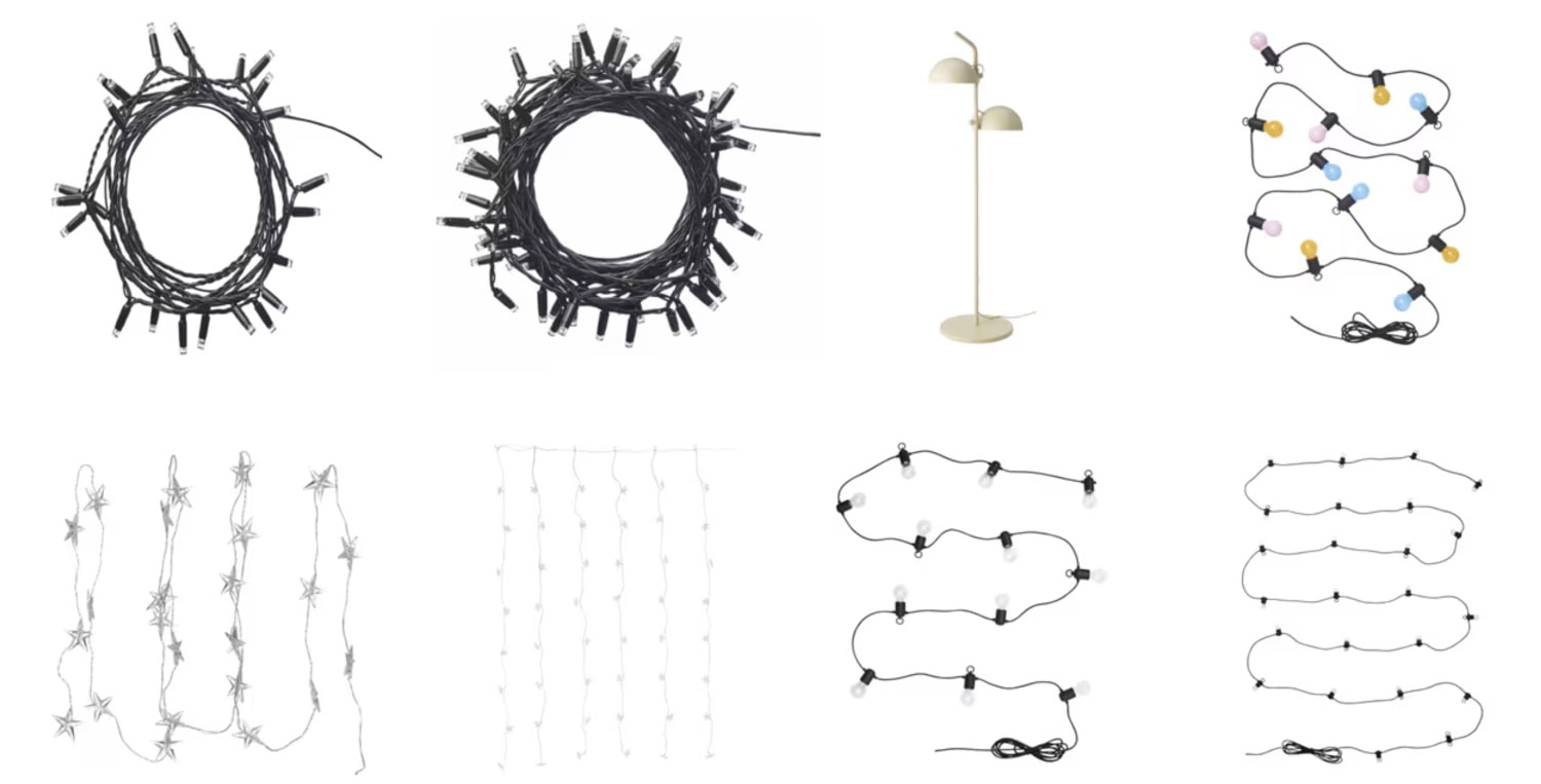 Tältä tuotteet näyttävät.