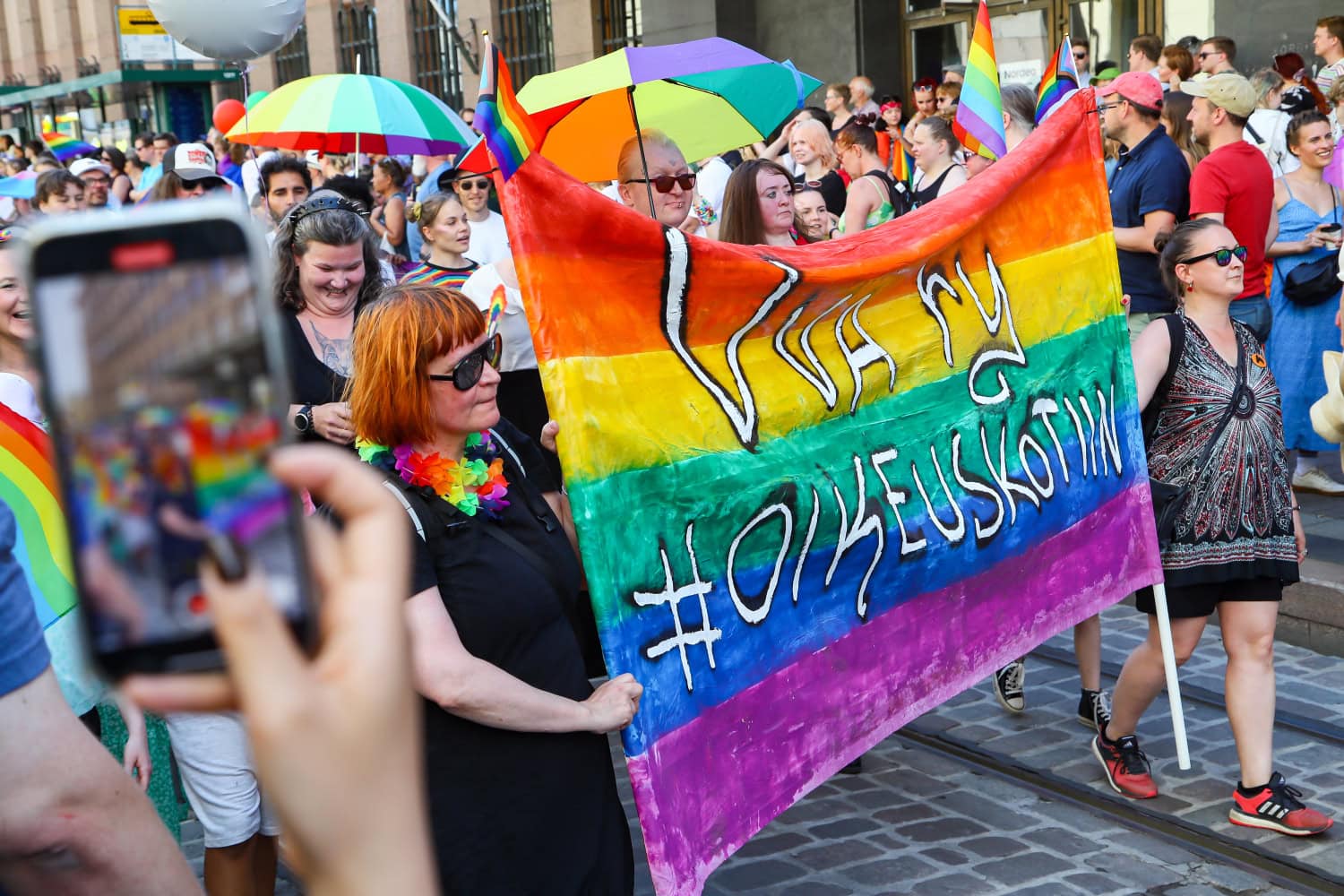 Toiminnanjohtaja arvioi, että liittolaisten määrä kulkueessa on kasvanut viime vuosina.