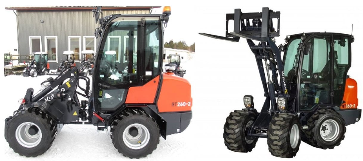 Tältä Kubota-kuormaaja näyttää.