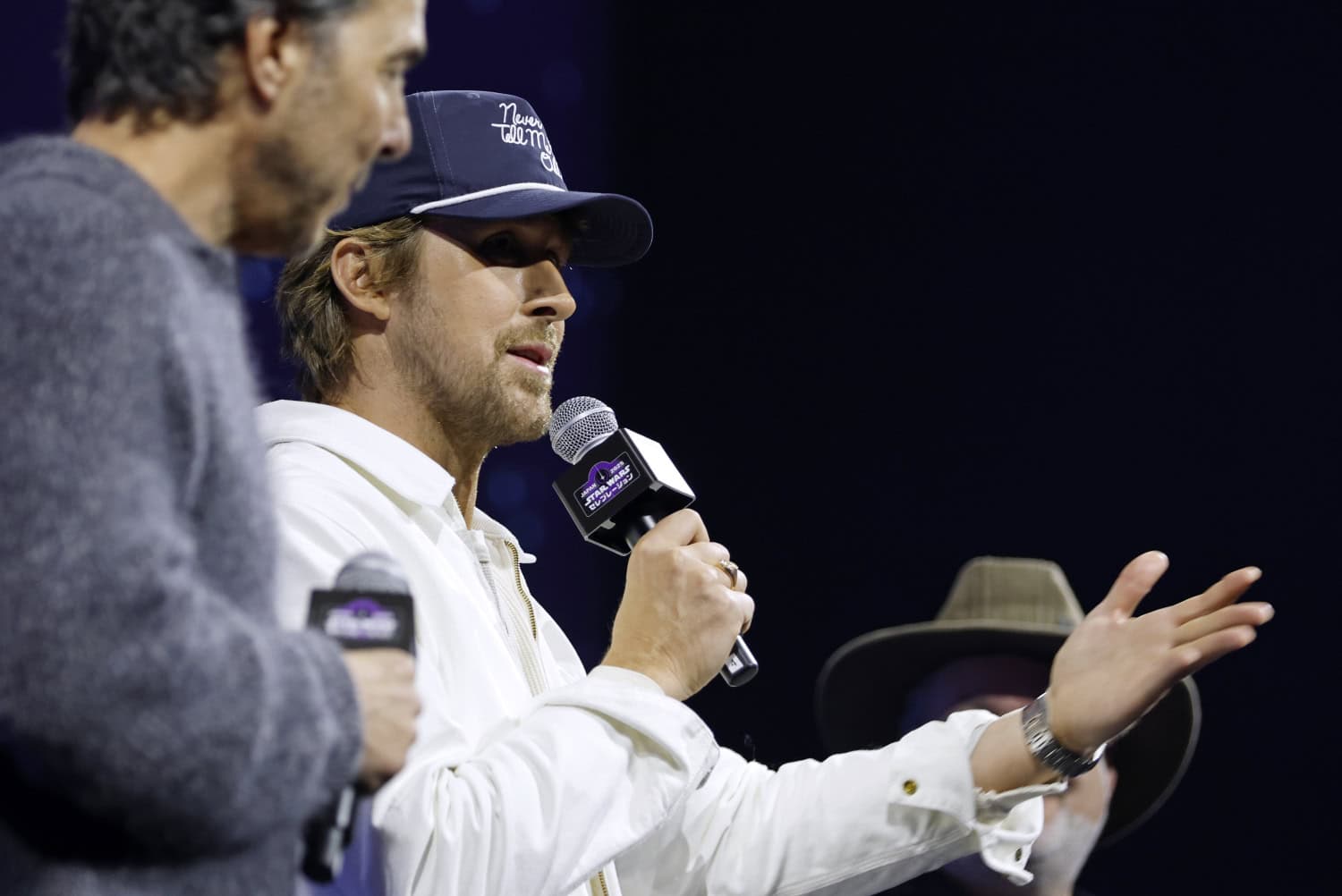 Ryan Gosling Japanissa järjestetyssä Star Wars Celebration -tapahtumassa 18. huhtikuuta.