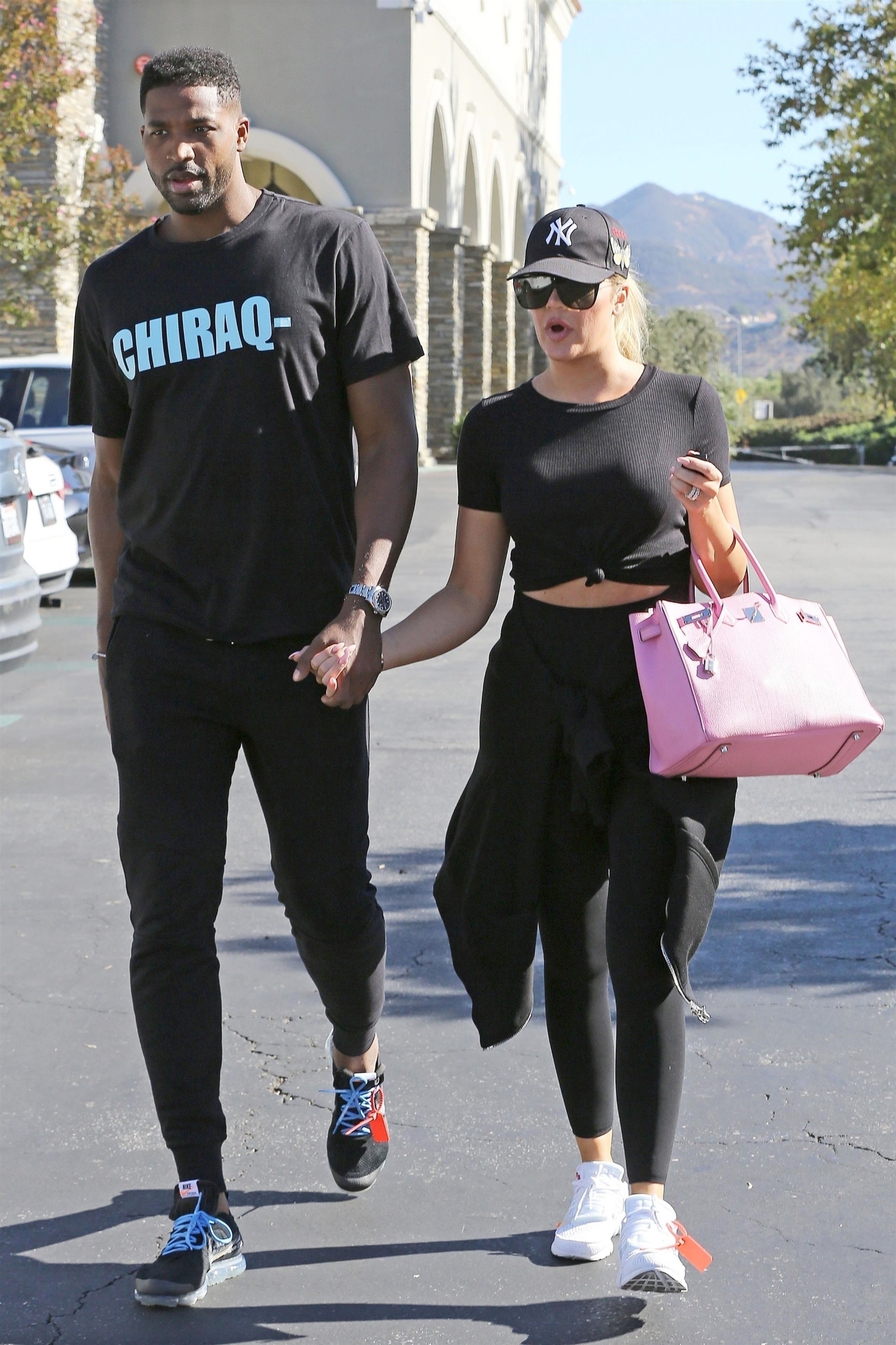 Tristan Thompson ja Khloé Kardashian vuonna 2018.