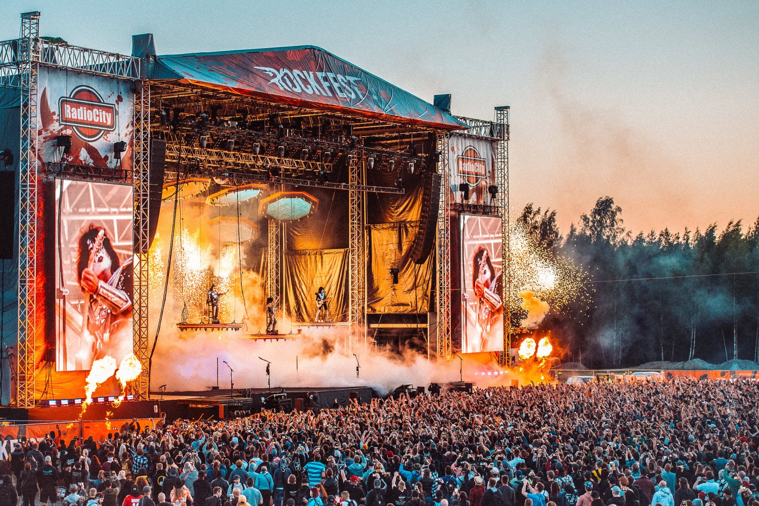 Kiss esiintyi viime kesänä Rockfest-tapahtumassa.