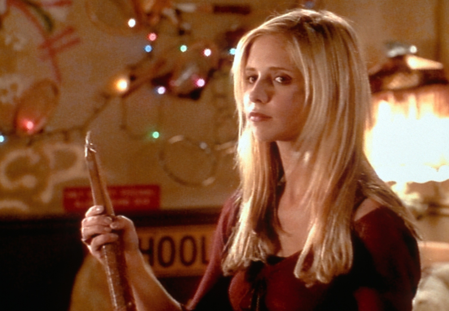 Sarah Michelle Gellar Buffy-roolissaan.