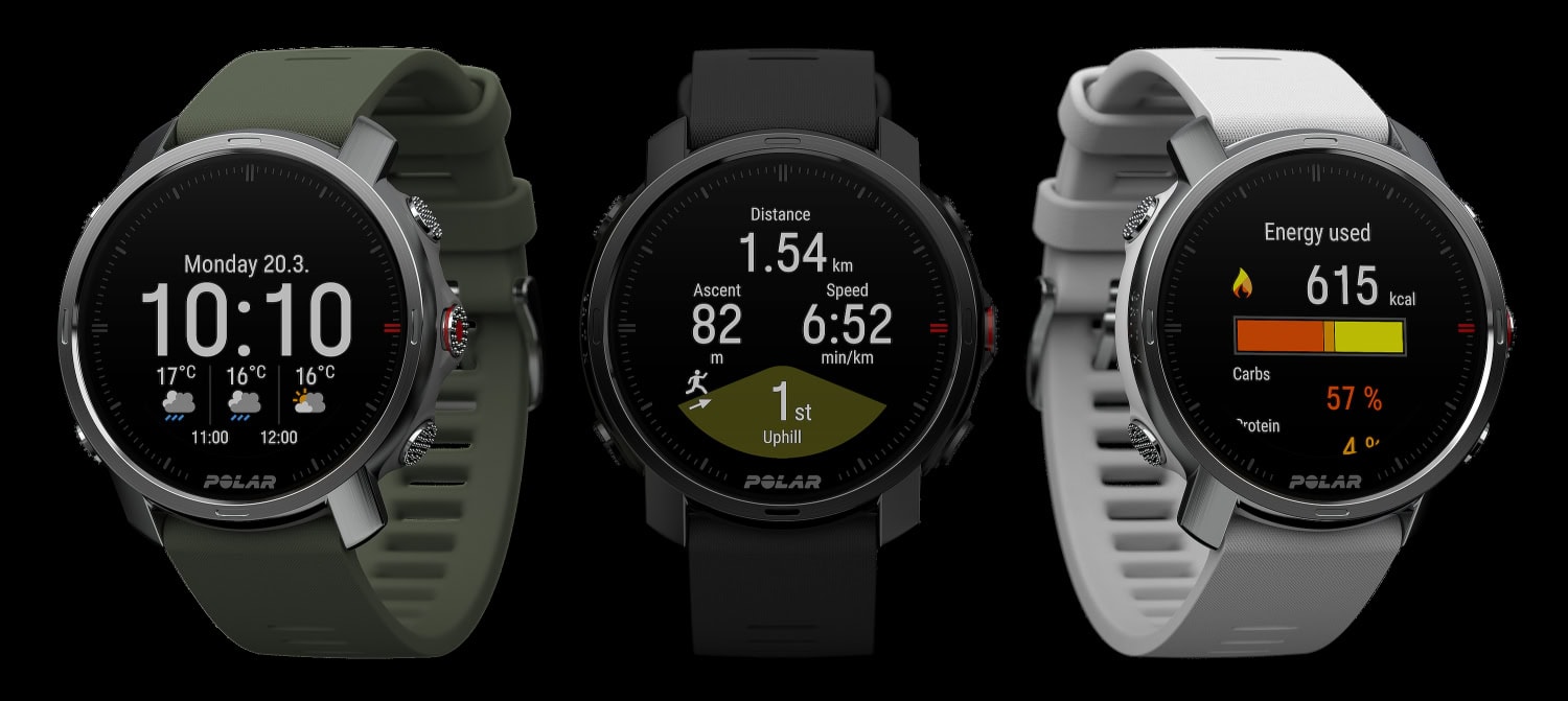 Esimerkiksi suomalainen Polar ei keskeyttänyt tuotelanseerauksiaan, vaan toi tänä keväänä markkinoille esimerkiksi uuden Polar Grit X:n.