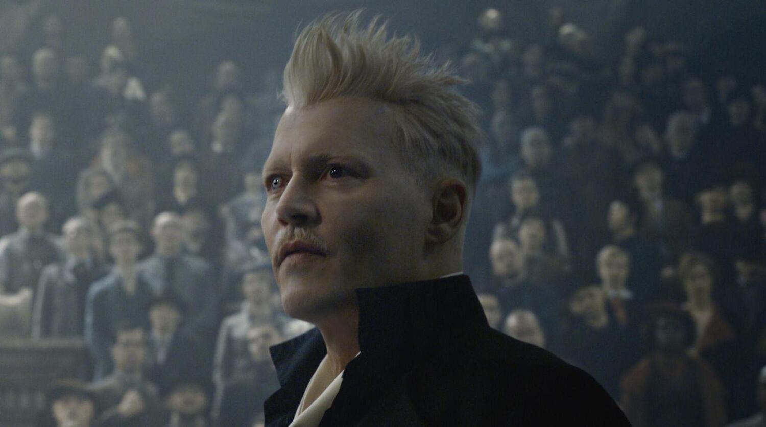 Johnny Depp Gellert Grindelwald -hahmona.