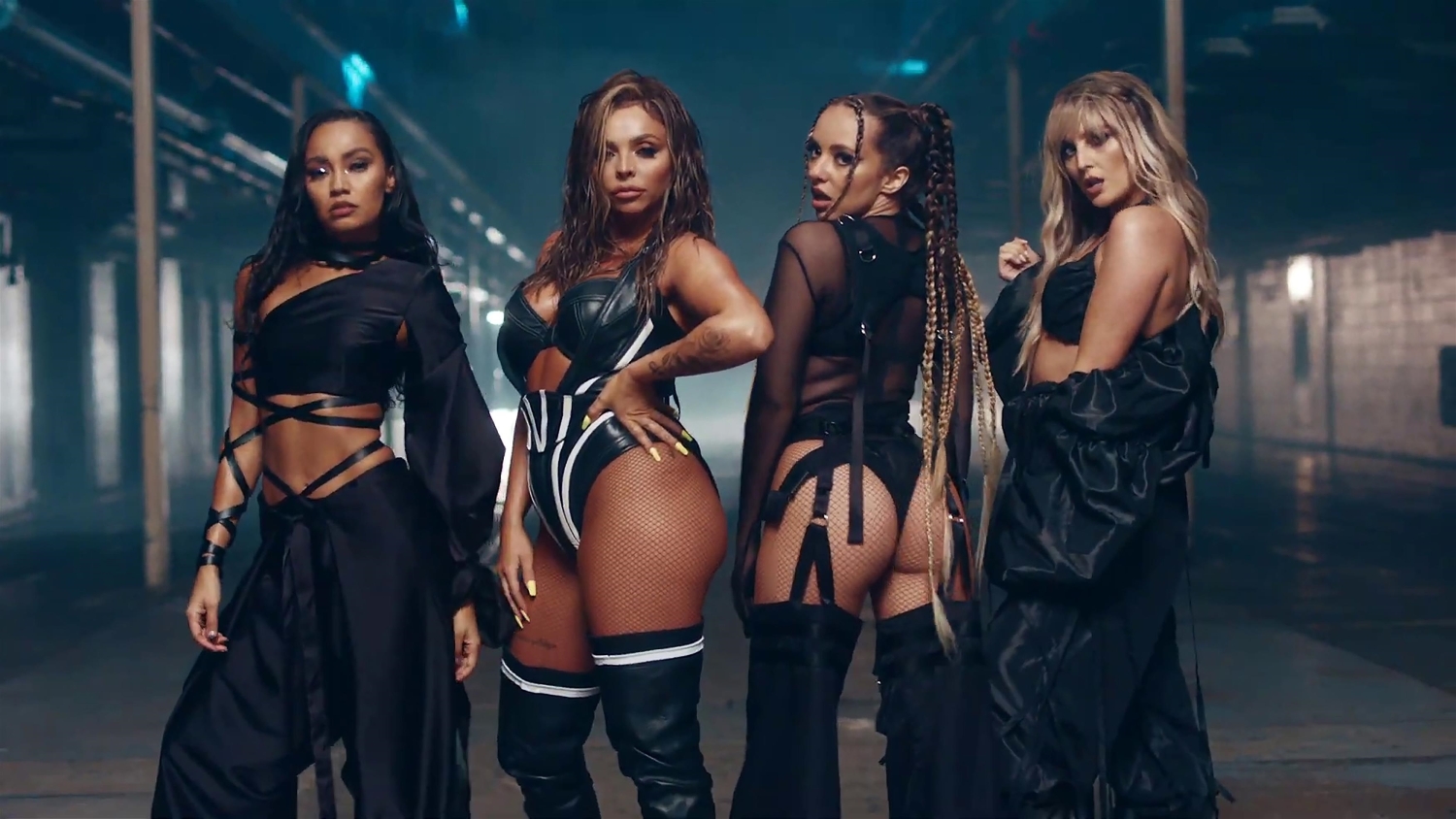 Jesy Nelson jätti Little Mixin joulukuussa. Nelson on kuvassa toinen vasemmalta.