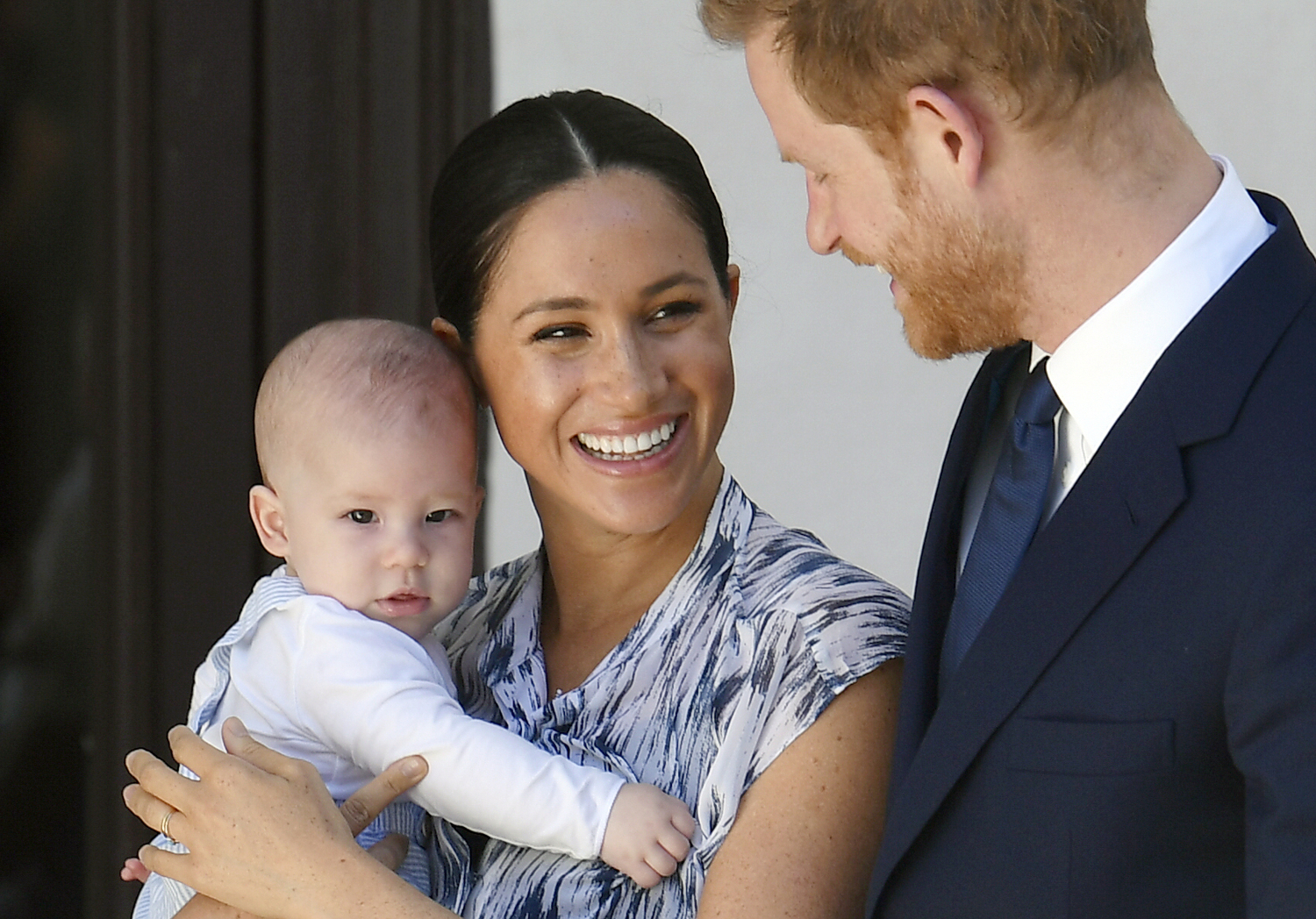 Archie, Meghan ja Harry kuvattuna viime syyskuussa.