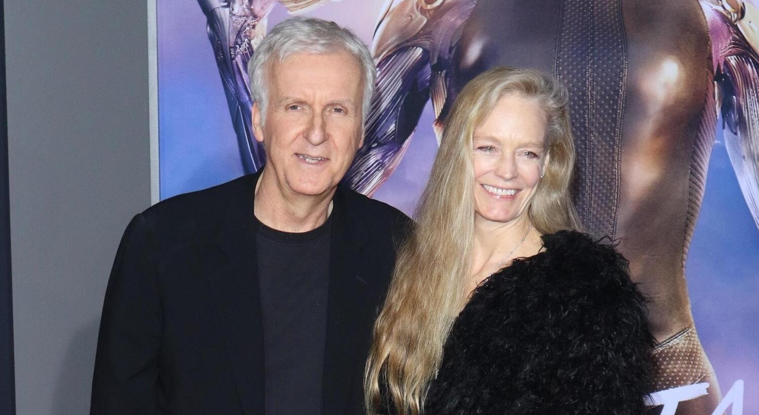 Ohjaaja James Cameron ja hänen vaimonsa, näyttelijä Suzy Amis.