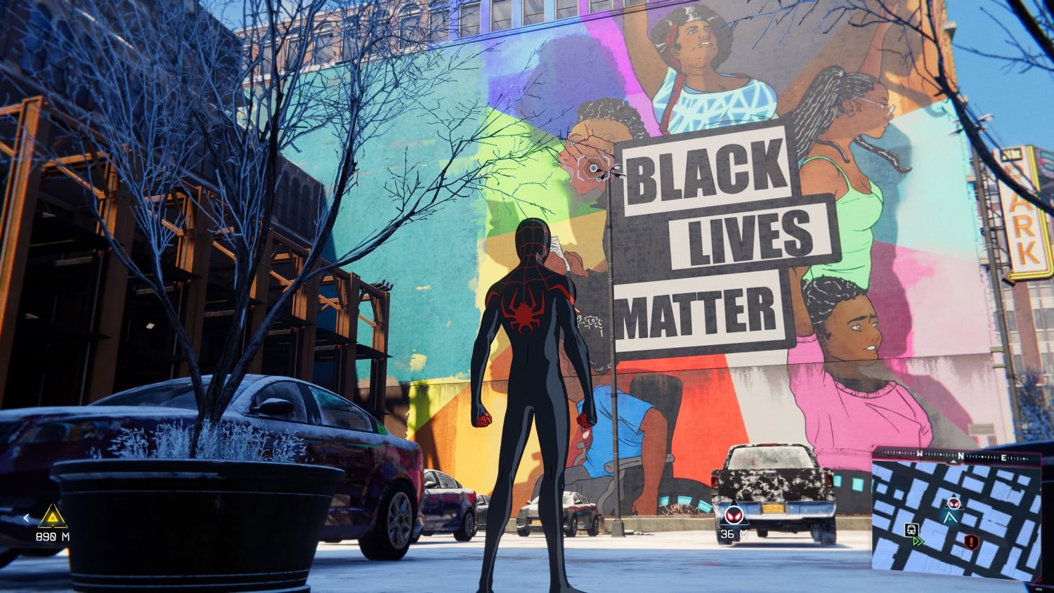 Spider-Man: Miles Moralesin grafiikat hivelevät silmiä.