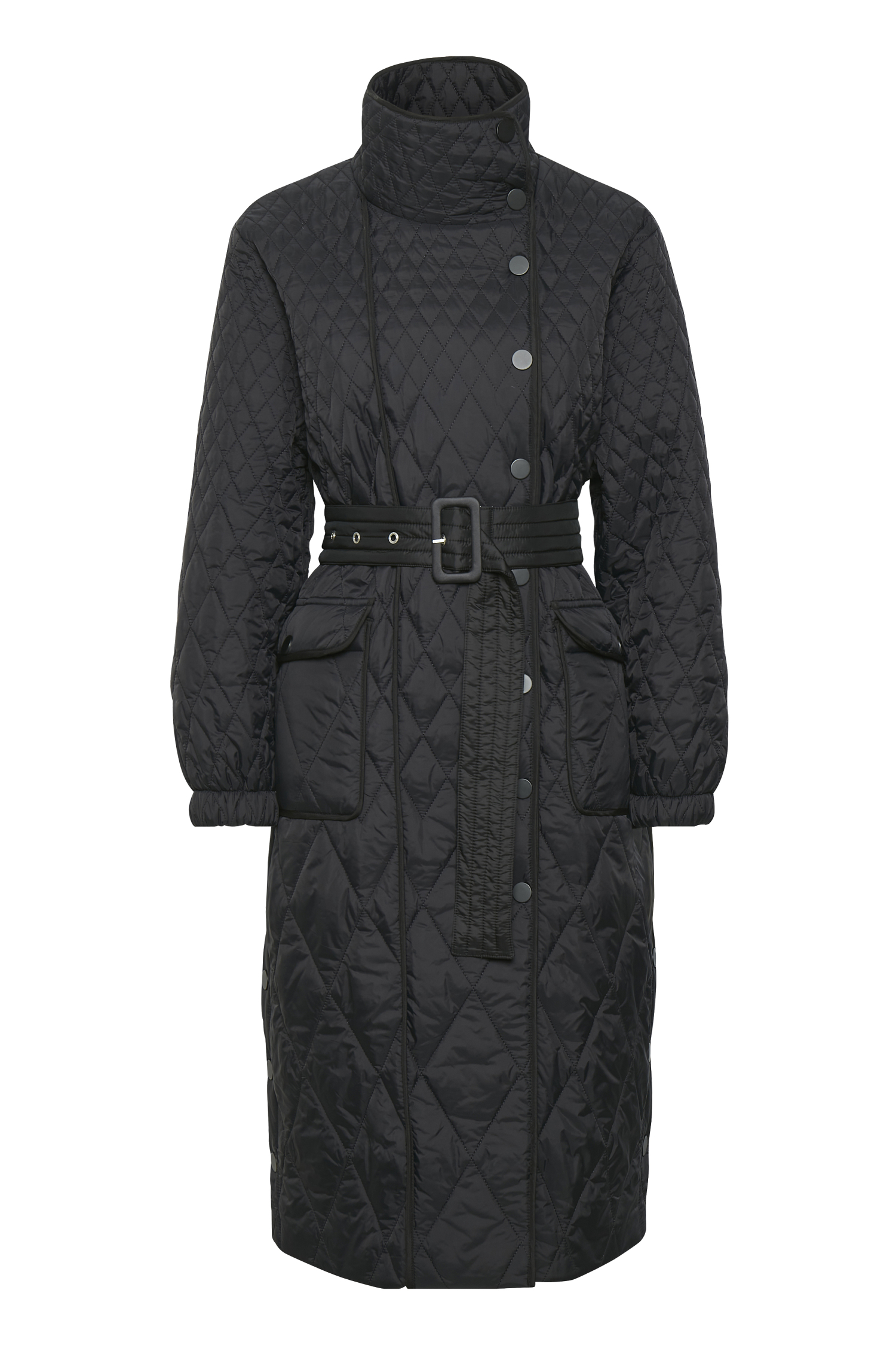 Musta pitkä takki 339 e, GESTUZ.