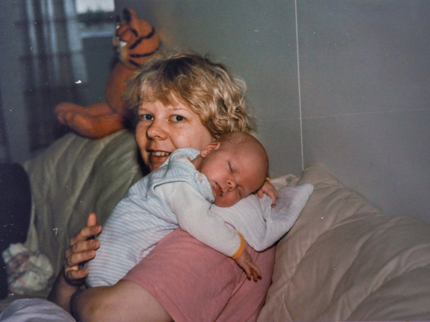 Anne tuli äidiksi 31-vuotiaana.