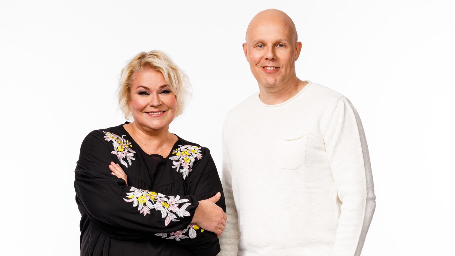 Minna Kuukka ja Aki Linnanahde.