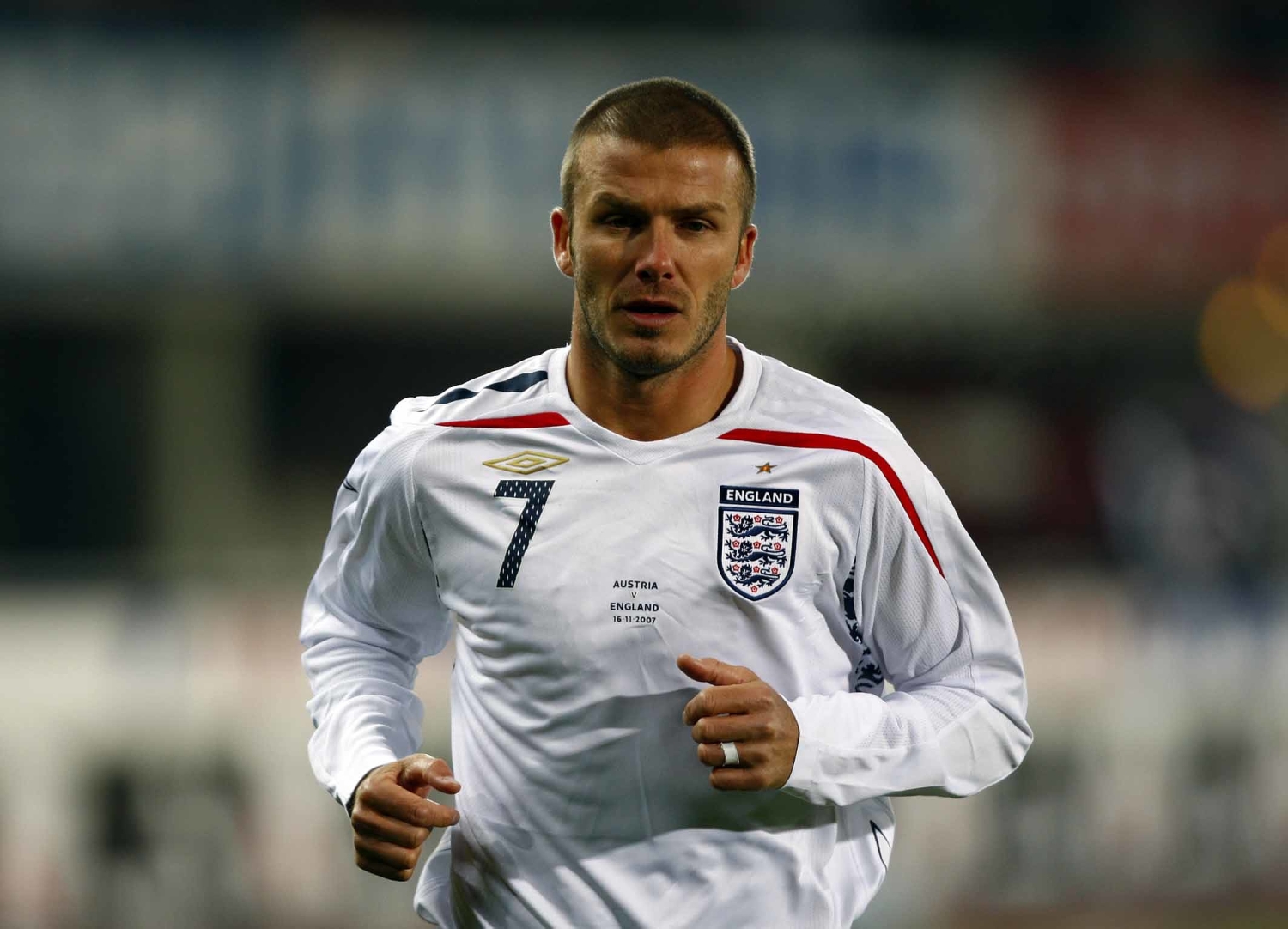 David Beckhamilla oli myös siilitukka vuonna 2007.