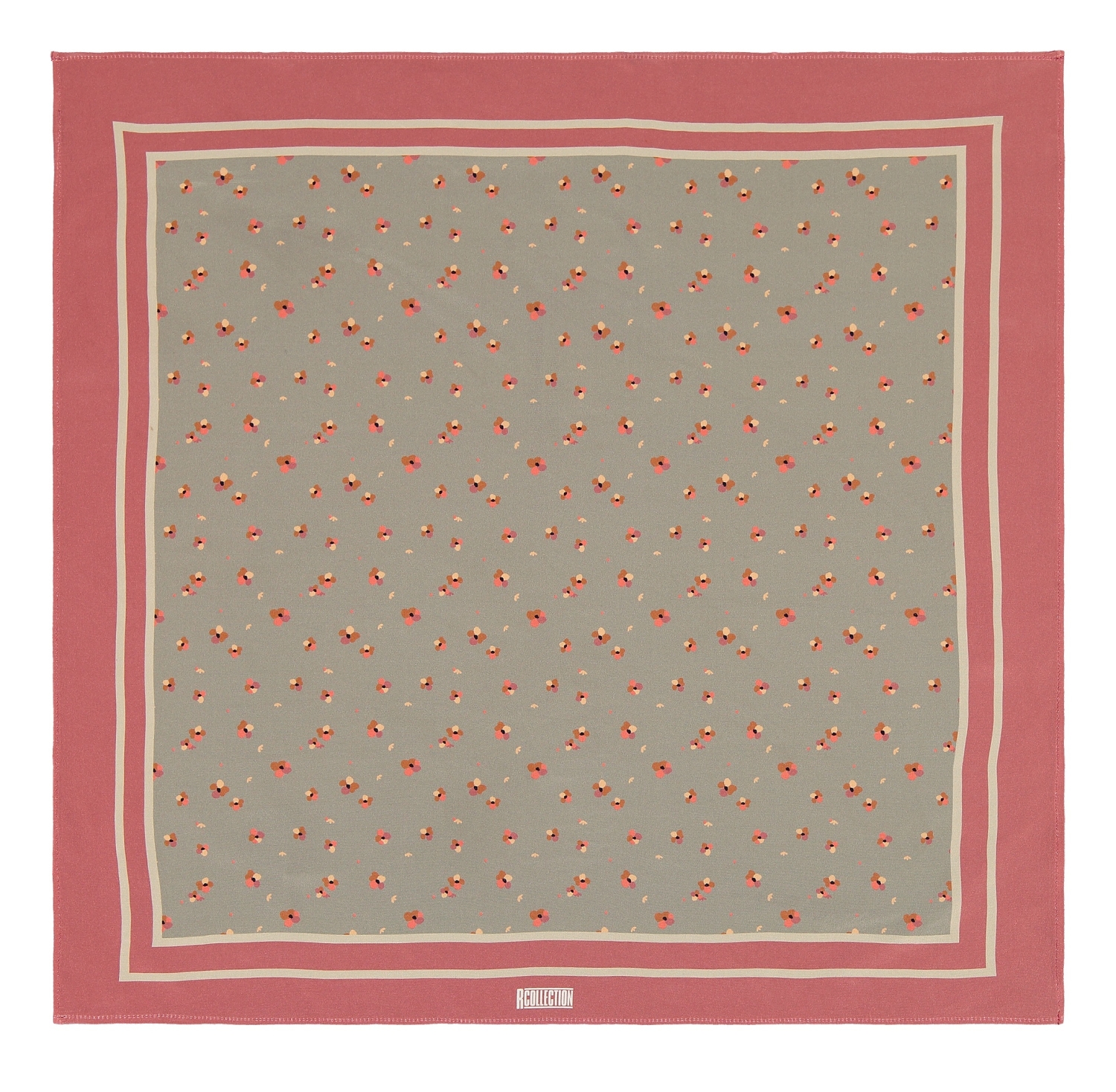 Orvokki-silkkihuivi 79 e, R-Collection.