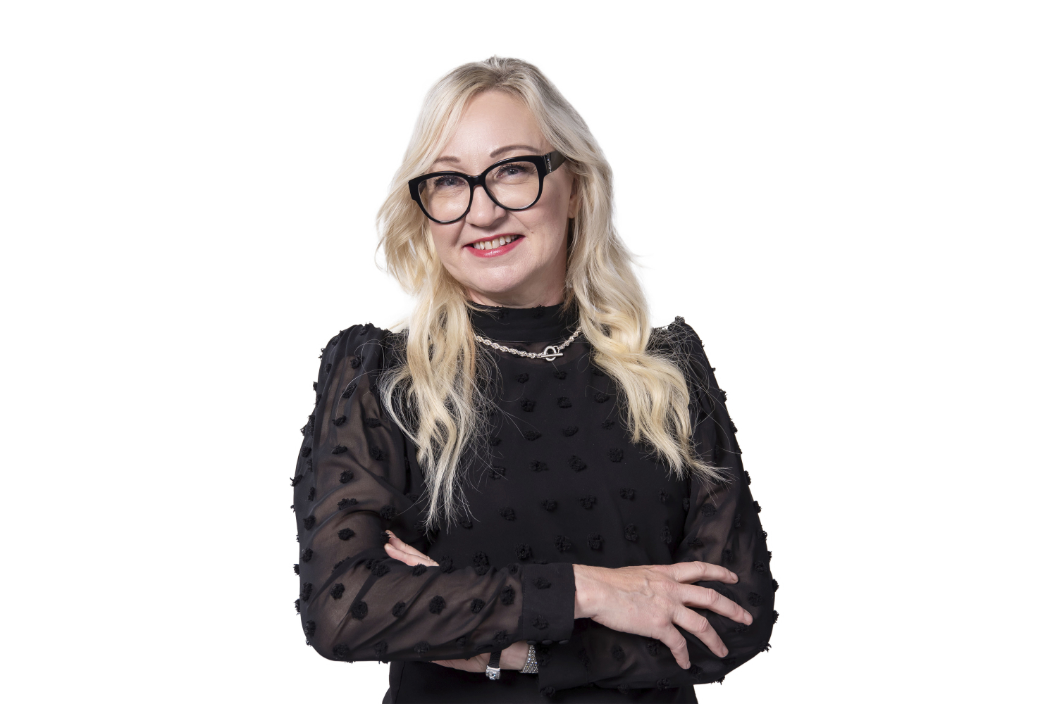 Helena työskentelee sisustusalalla.