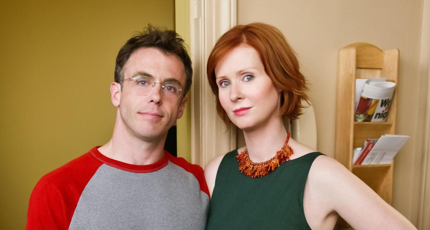 David Eigenberg ja Cynthia Nixon.